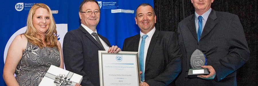 Rulien Volschenk, MEC Anton Bredell, Reinard Geldenhuys, Francois Kotze